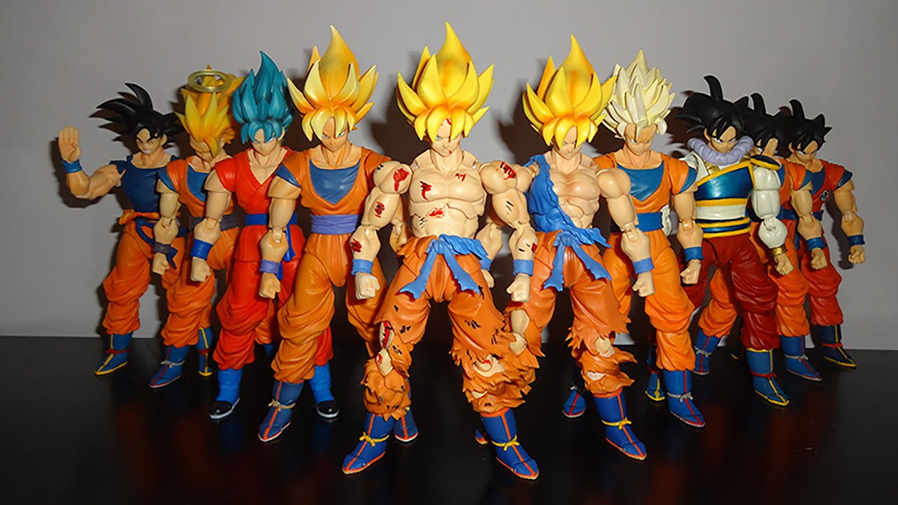 GOKU'S FORMS AND TRANSFORMATIONS 