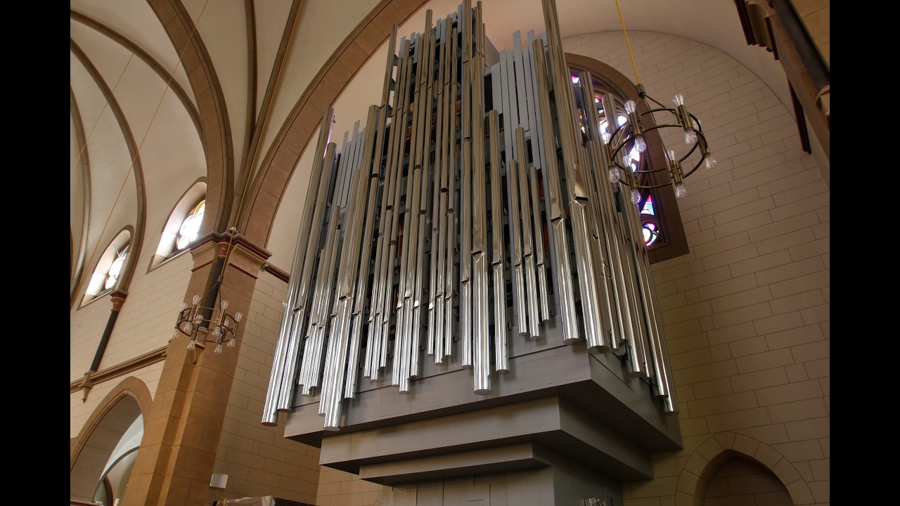 Die neue Klais Orgel St  Marien Bad Homburg 2025
