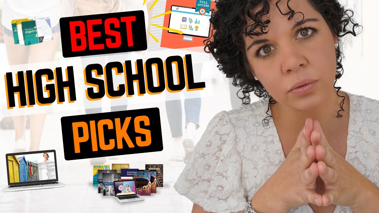 Top 10 Homeschool HIGH SCHOOL Curriculum Picks (All-in-One Picks)