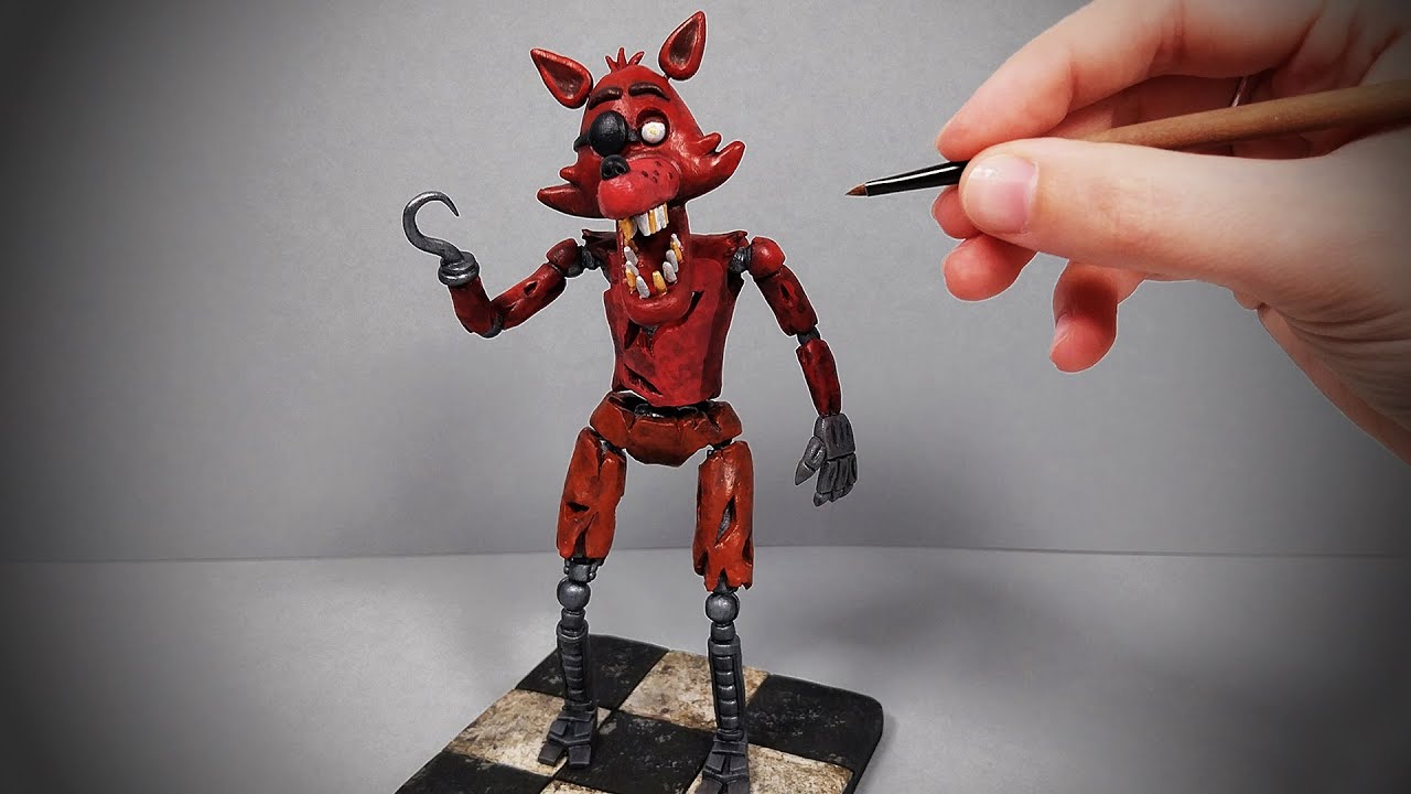 I made FOXY from Five Nights at Freddy's