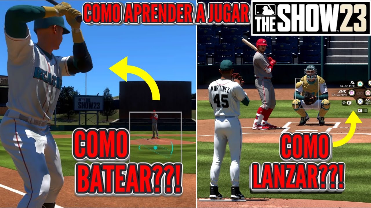 COMO JUGAR MLB THE SHOW 23!! Aprende La Guía Básica AQUÍ!! - MLB The Show 23