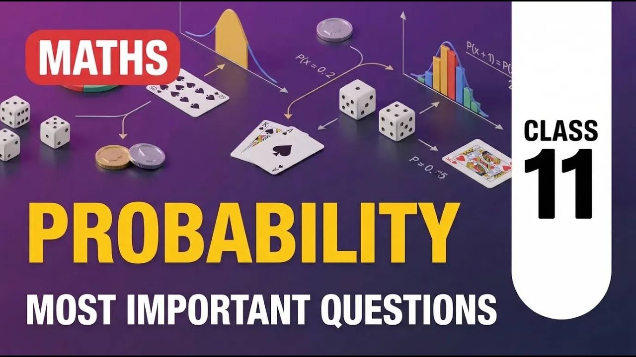 NCERT Probability: Most important Questions Explained ”