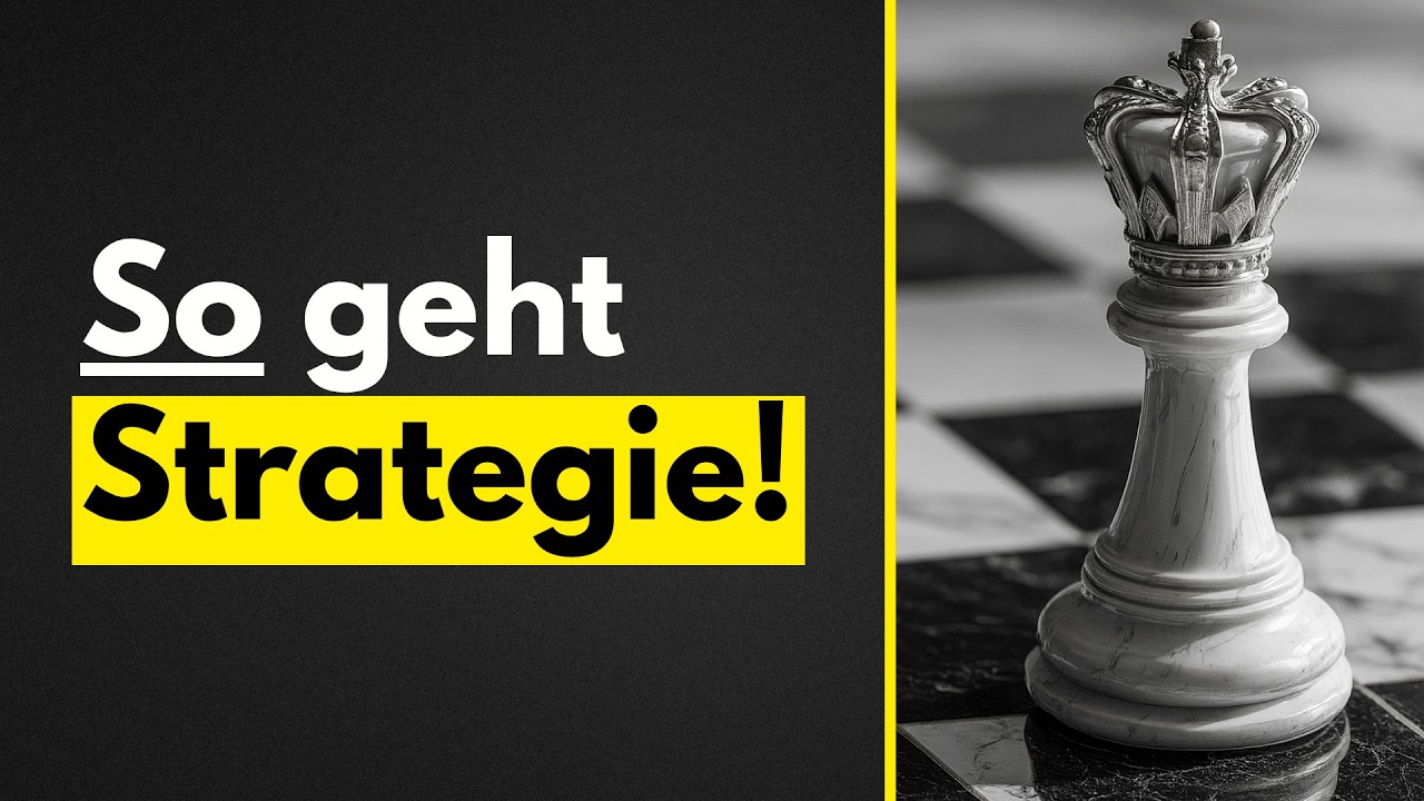 Schach Strategie einfach erkl&auml;rt - so planen die Profis!