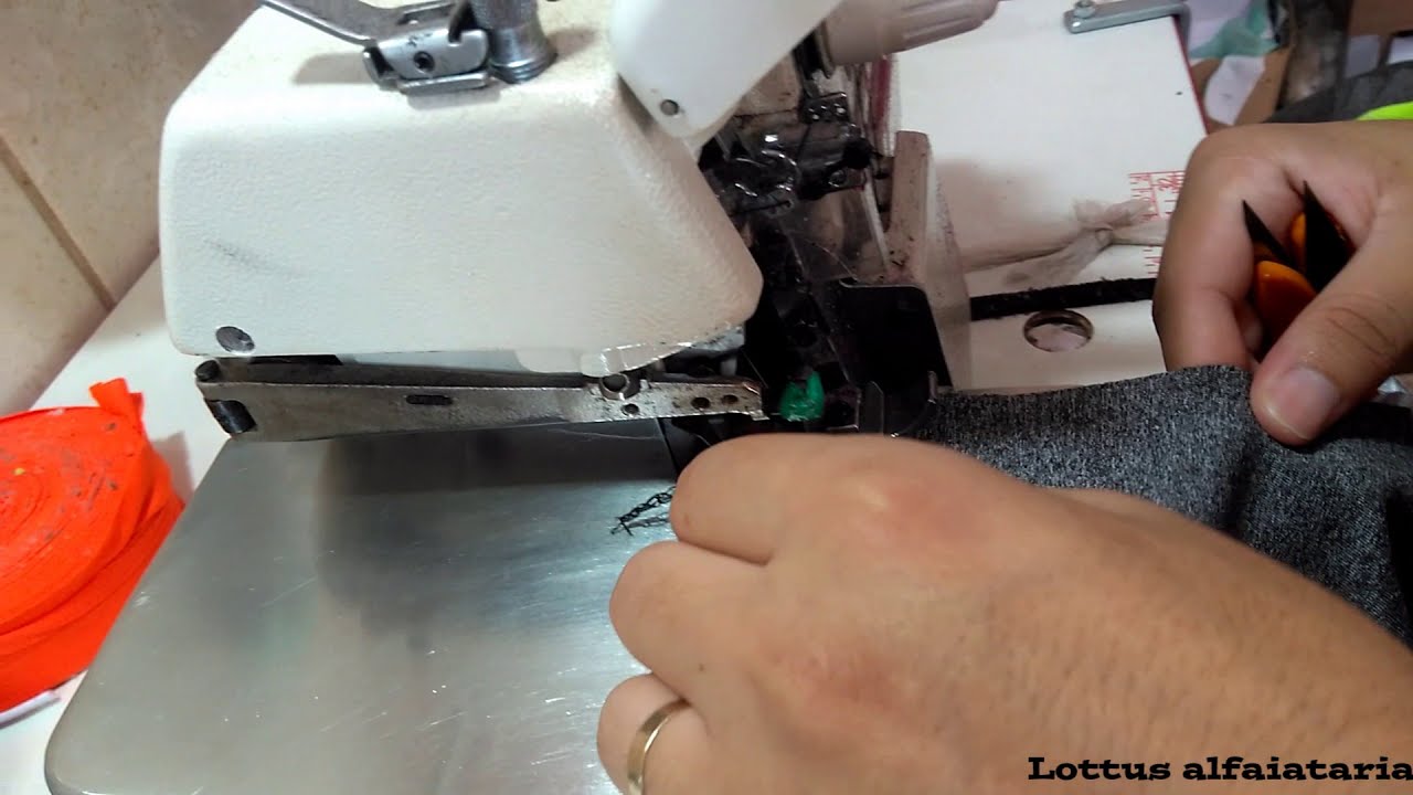 Como fazer arremate na Overloque (Bem explicado)