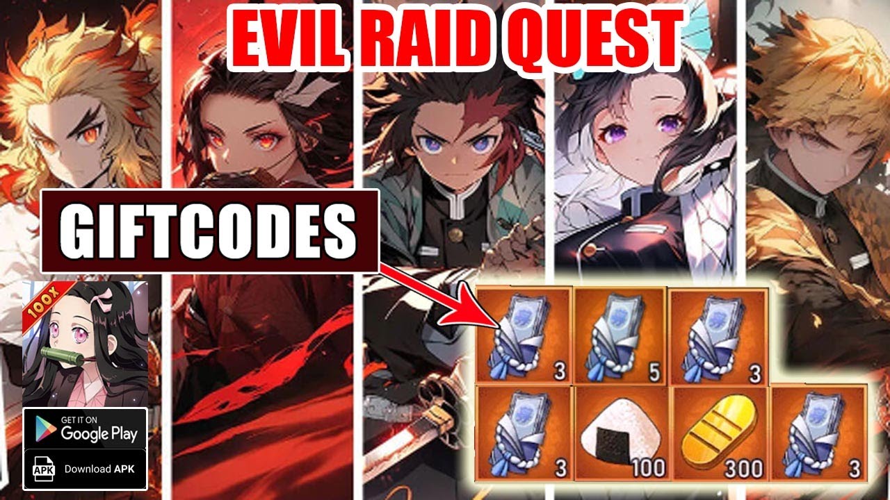 Evil Raid Quest & All 6 Giftcodes | 6 Redeem Codes Evil Raid Quest Mobile - How To Redeem Code