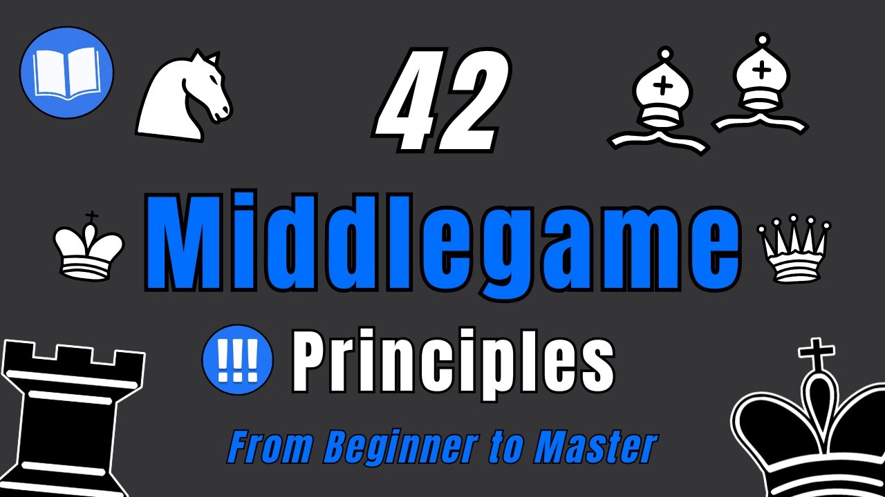 42 Middlegame Principles to Improve Your Chess Strategy!
