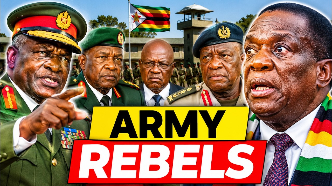 BREAKING🔥Shock from Army Barracks &mdash; Retired Generals Challenge Mnangagwa&rsquo;s Amendment Plan🇿🇼🔥