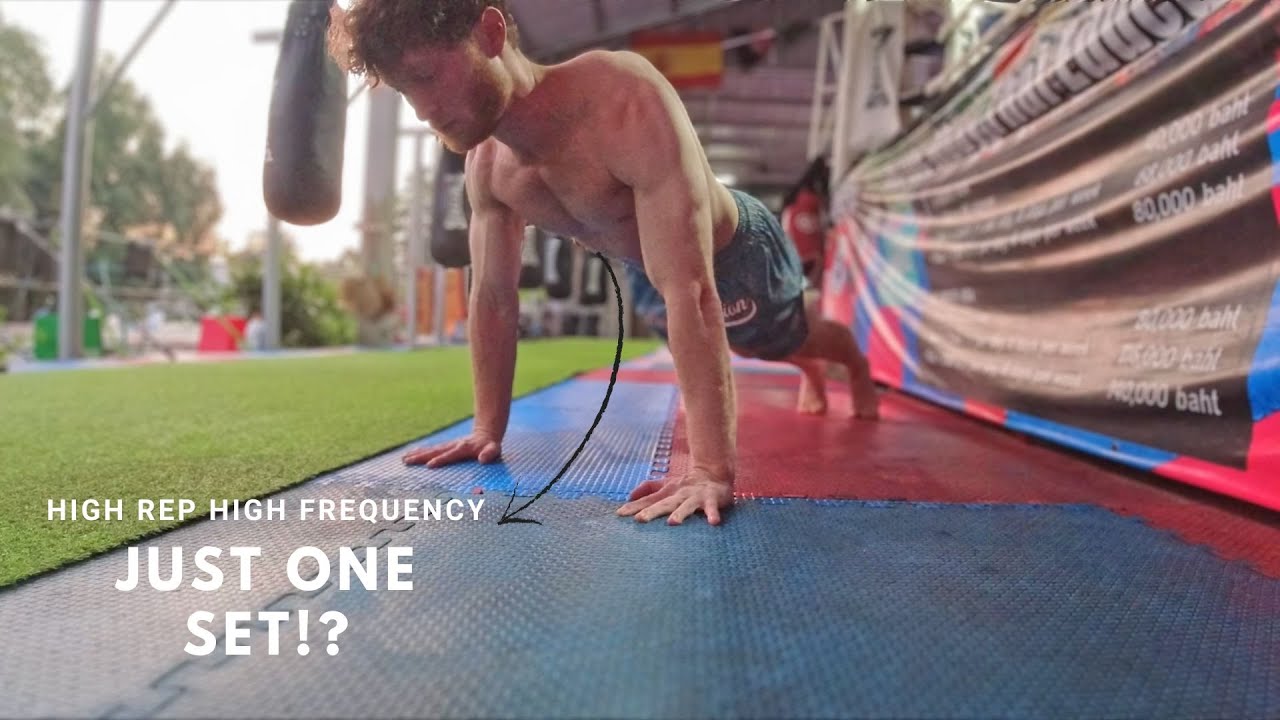 High Rep High Frequency Training - One Set to Failure Method