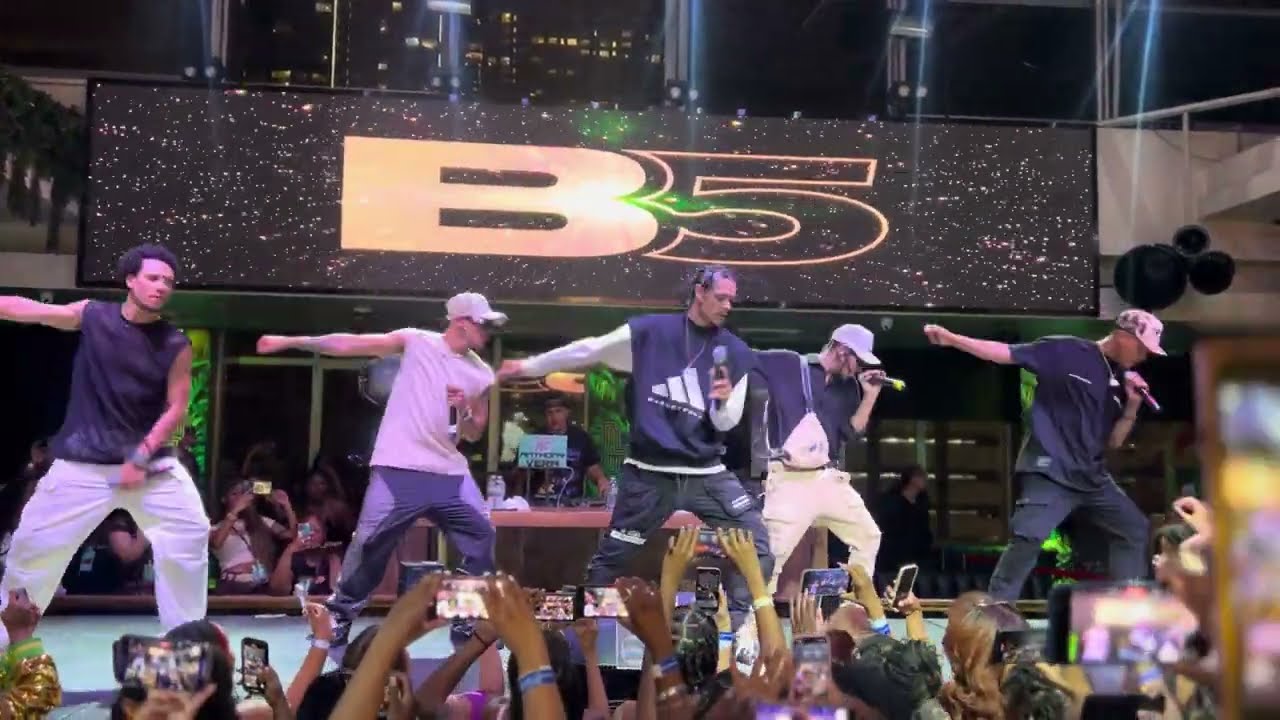 B5 Rocks Harbor NYC Rooftop: Live Performance of "All I Do" 2024