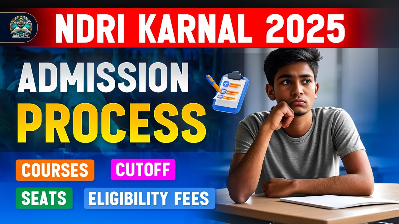 NDRI Karnal Admission 2025.NDRI Karnal Admission process,NDRI karnal cutoff 2025 NDRI fees #ndri