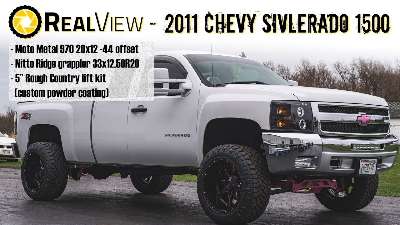 RealView - Lifted 2011 Chevy Silverado 1500 w/ 20