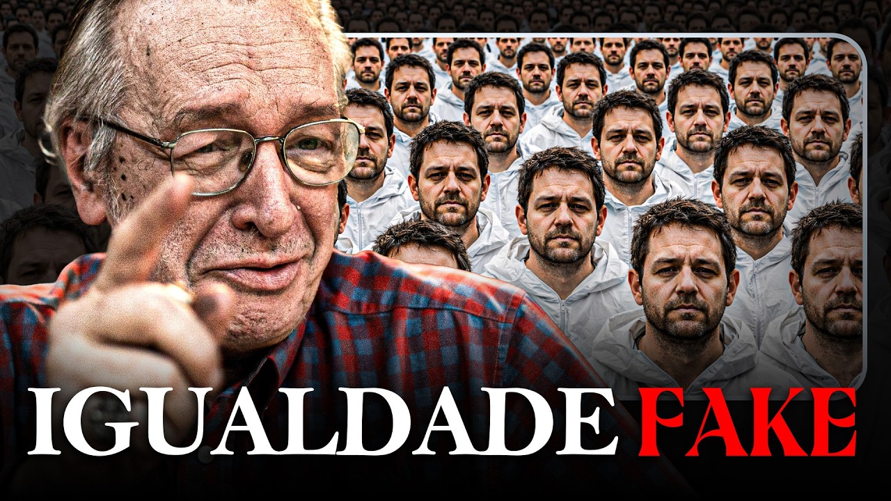 Se TODOS FOSSEM IGUAIS, a humanidade NÃO EXISTIRIA | Olavo de Carvalho