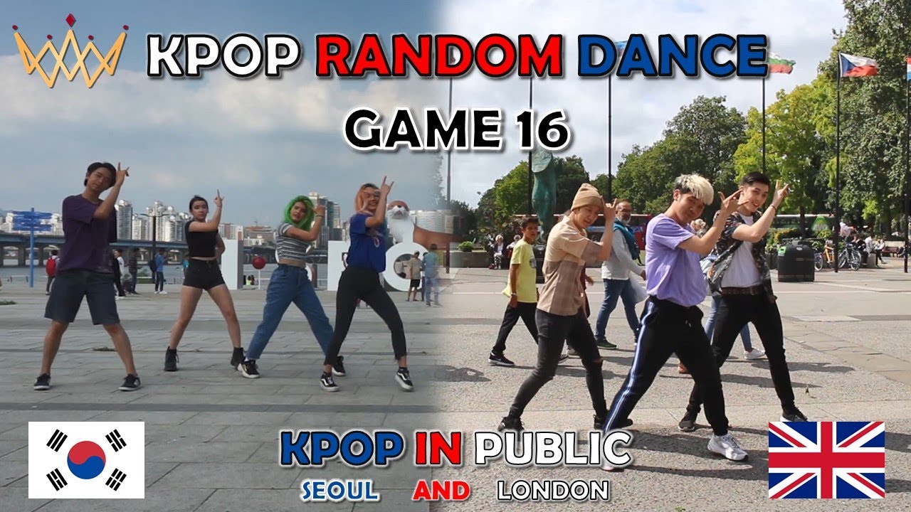 [KPOP IN PUBLIC] KPOP DANCE GAME 16 [UJJN] in SEOUL & LONDON