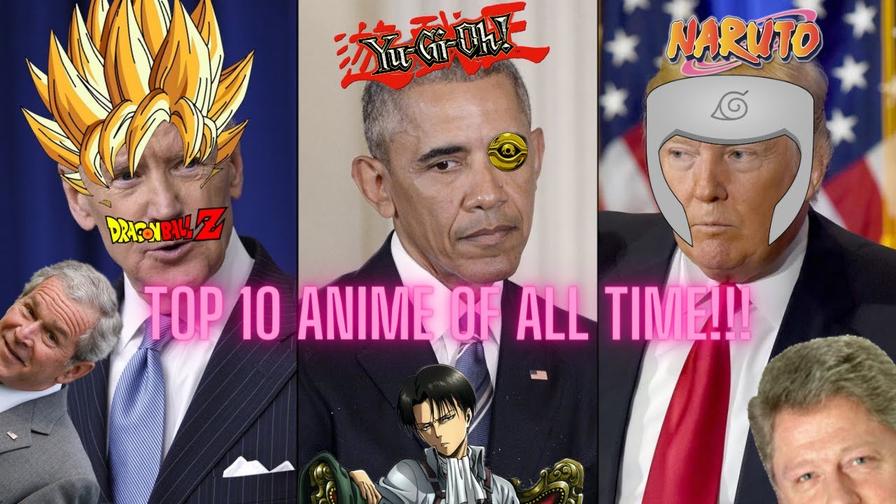 Ai Presidents Rank the Top 10 Anime of all Time