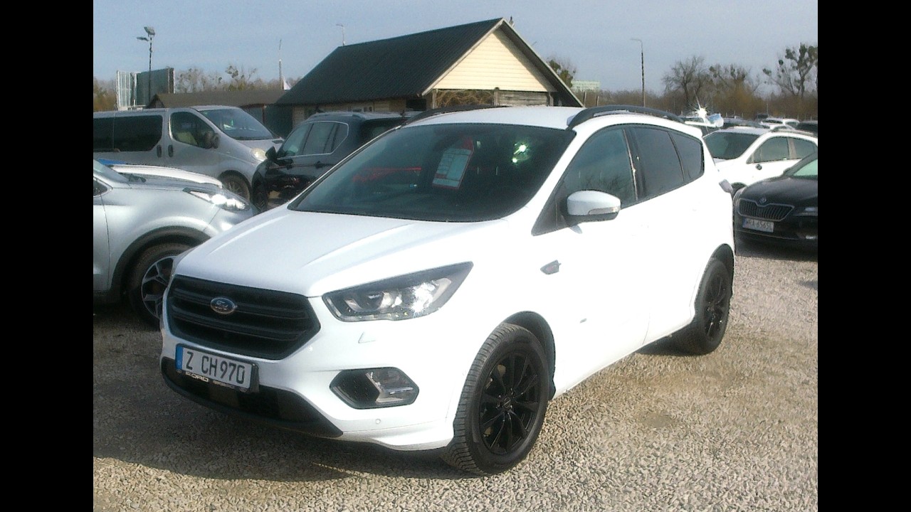 FORD KUGA JAK NOWY. ST LINE 4X4. MOCNY I EKONOMICZNY. OGLĄDAM W KOMISIE. CEN. ROK. STAN. PRZEBIEG