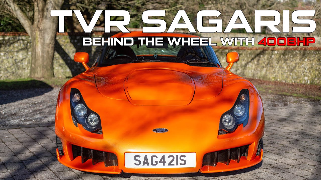 TVR Sagaris - Get behind the wheel of 400 BHP.