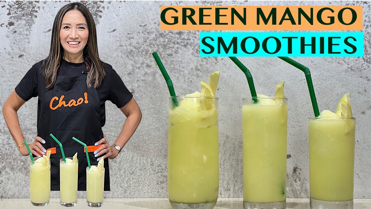 GREEN MANGO SMOOTHIES: EASY AND COST EFFECTIVE!