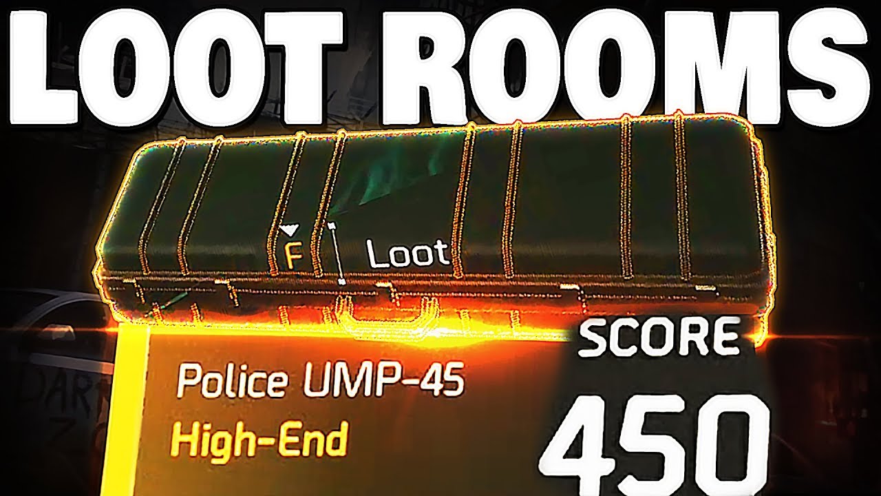 The Division 2 - ALL 6 HIDDEN LOOT ROOMS 500+ HIGH ENDS !!