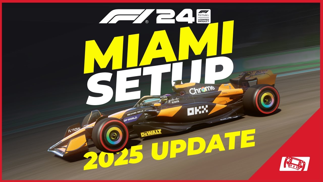 F1 24 Miami Car Setup **2025 Update**