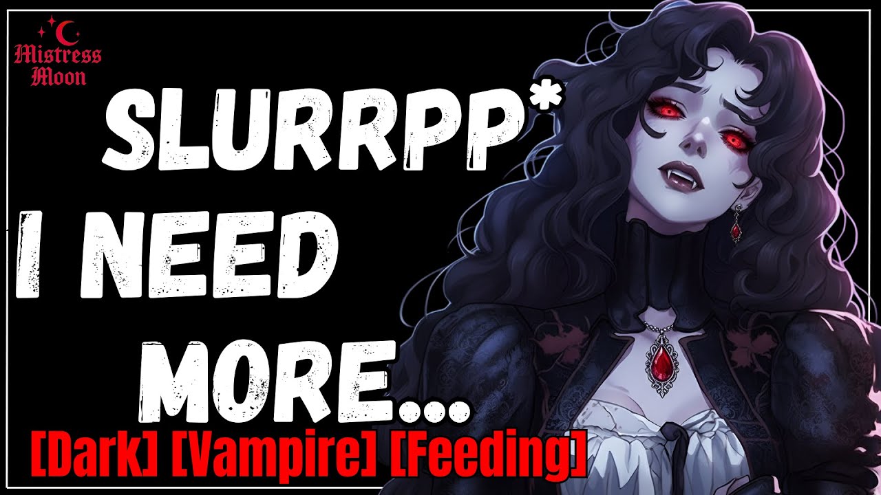 Dragged Into A Vampire's Casket to Be Her Meal | [Dark ASMR] [Vampire] [Feeding] [Captured]