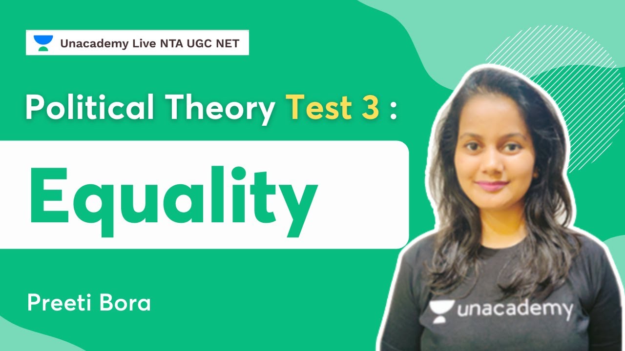 Political Theory Test 3: Equality | Preeti Bora | NTA UGC NET