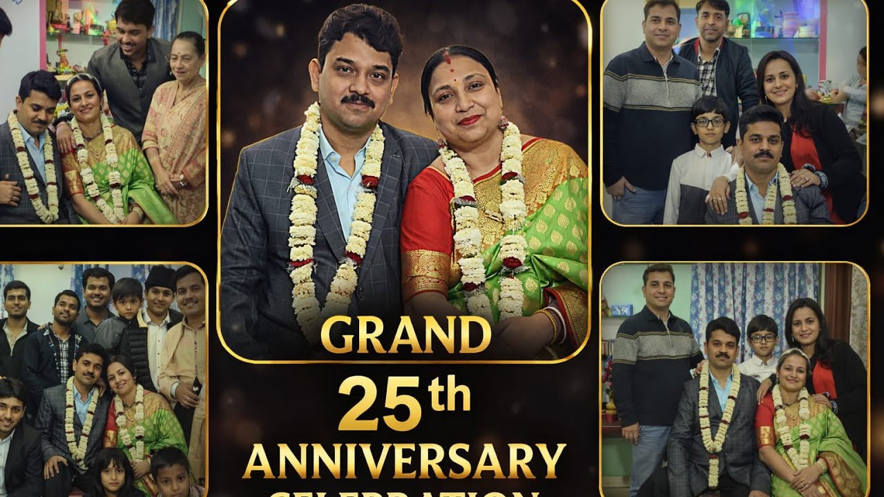 Happy Silver Jubilee—25 Bochor Eksathe l #umabhattacharjeevlogs l #viral  l