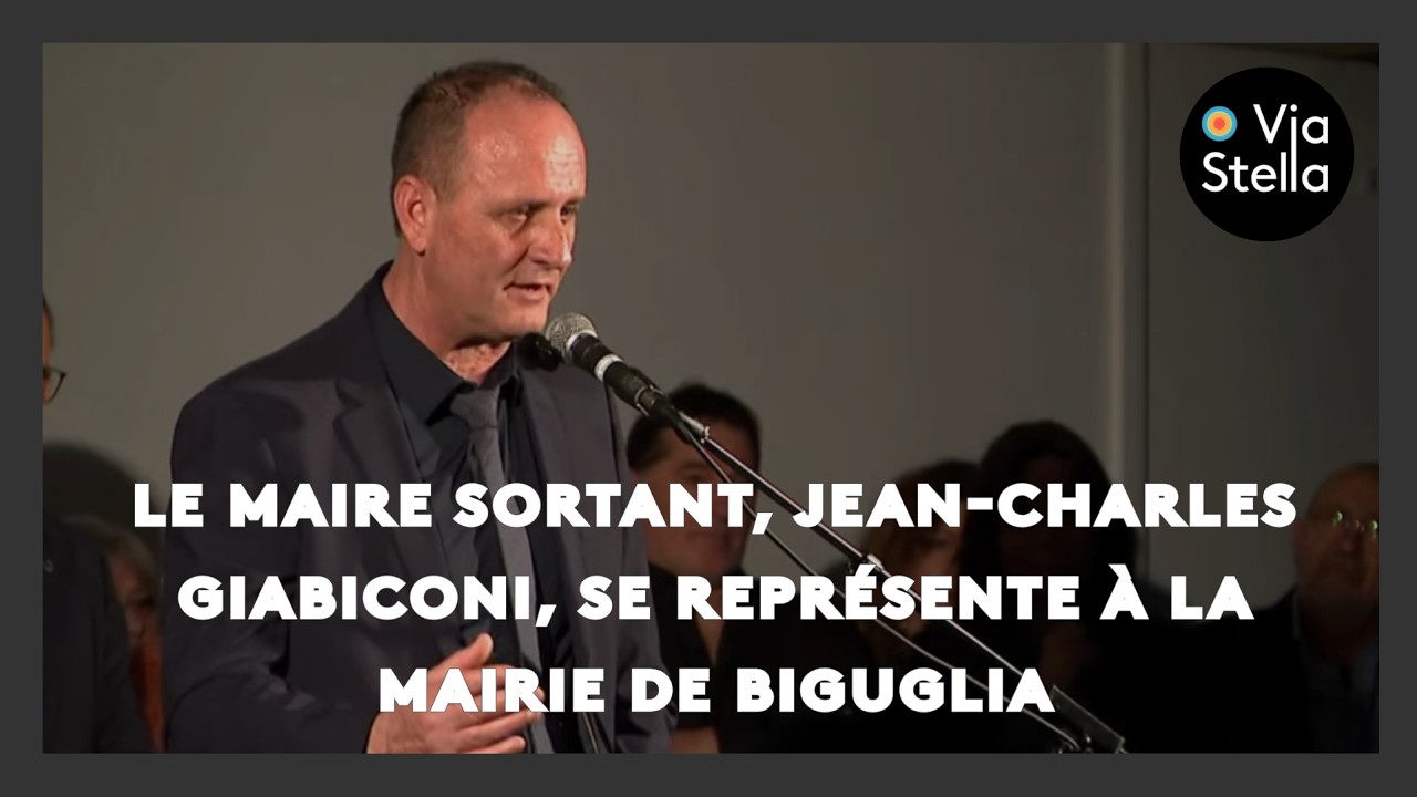 Le maire sortant, Jean-Charles Giabiconi, se représente à la mairie de Biguglia.