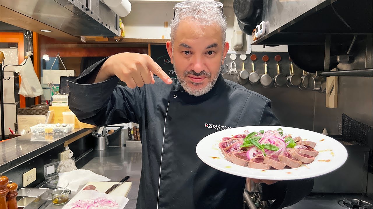 CARPACCIO DE THON A LA JAPONAISE !!!