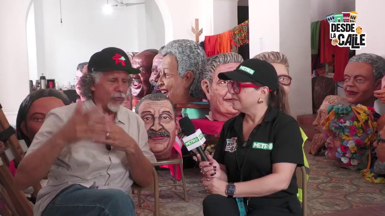 #DesdeLaCalle | Los secretos detrás de los cabezudos de las SanSe