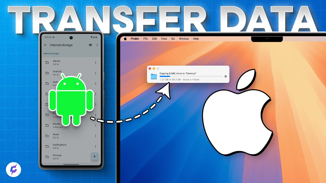 Transfer Data from Android to Mac in Minutes 💻 – Wired & Wireless Methods!