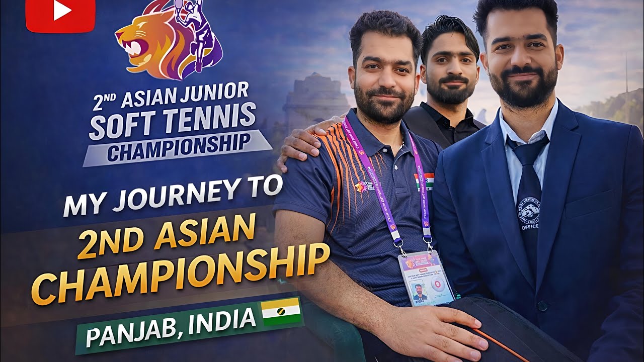  Historic Opening Ceremony 🇮🇳 My journey to 2nd Asian junior soft tennis championship