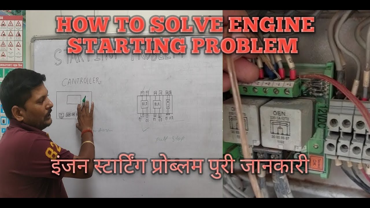 engine starting problem kirloskar Cummins cat Greaves Mahindra JCB Ashok Leyland