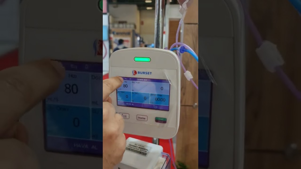 Enteral Beslenme Pompası Hızlı Kullanımı