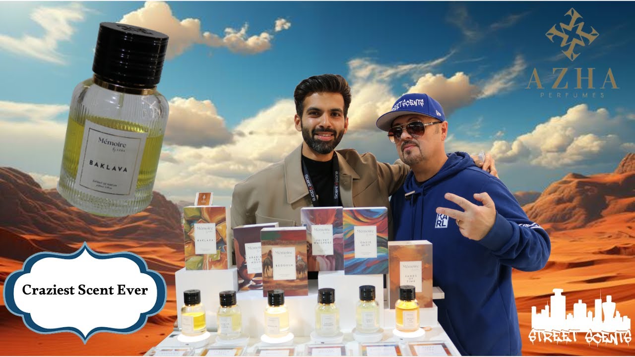 Azha Memoire by Azha 6 Fragrance Journey STREET SCENTS Baklava is Crazy