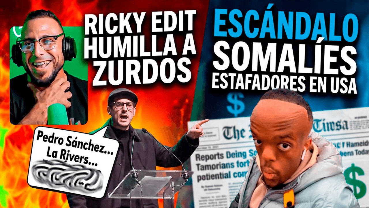 RICKY EDIT HUMILLA A MARINA RIVERS Y LOS SOMAL&Iacute;ES ESTAFADORES EN USA