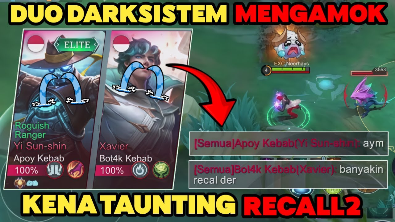 LAGI COSPLAY KIBOY TAPI MALAH DIKATAIN AYAM?? DUO POKE INI GUA RUSUH GABISA FARMING - Mobile Legends
