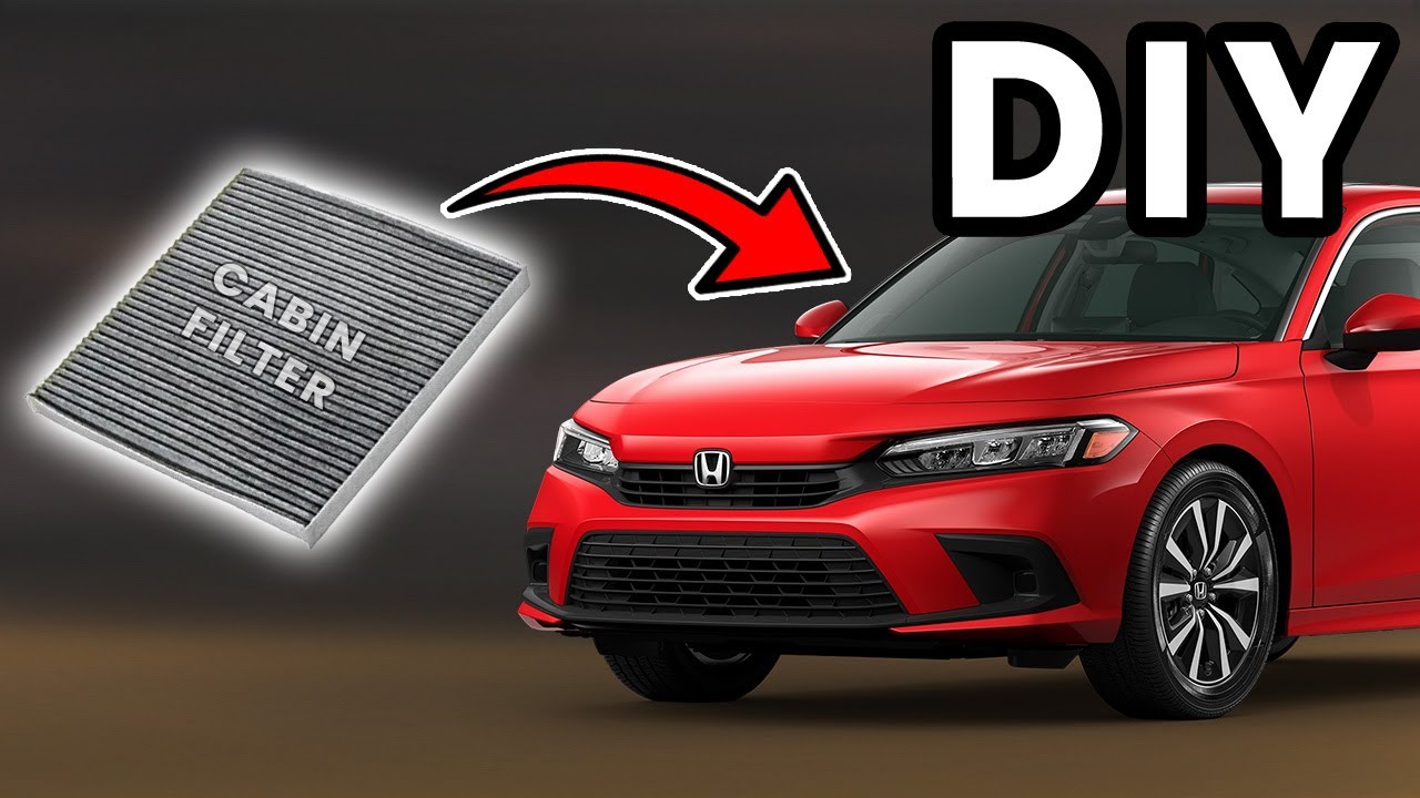 Замена воздушного фильтра салона Honda Civic 2022–2025 своими руками | Как заменить воздушный фил...