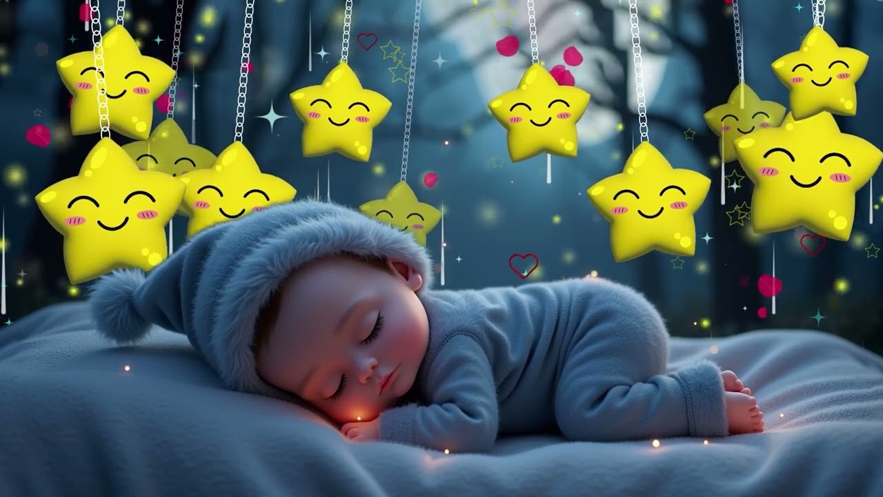 Baby Sleep Music ♫ Overcome Insomnia ♫ Sleep Instantly Within 3 Minutes ♥ Mozart Brahms Lullaby