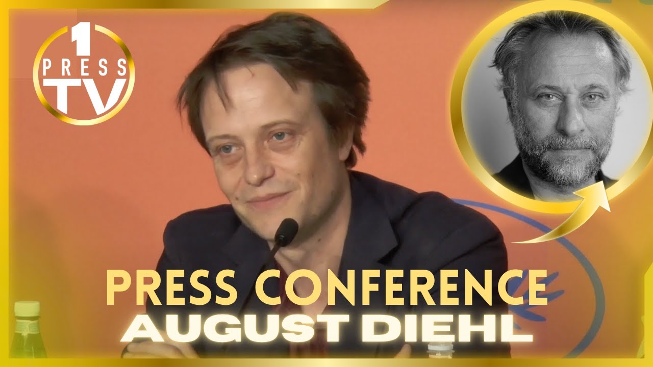 August Diehl honored the late Michael Nyqvist In Cannes!