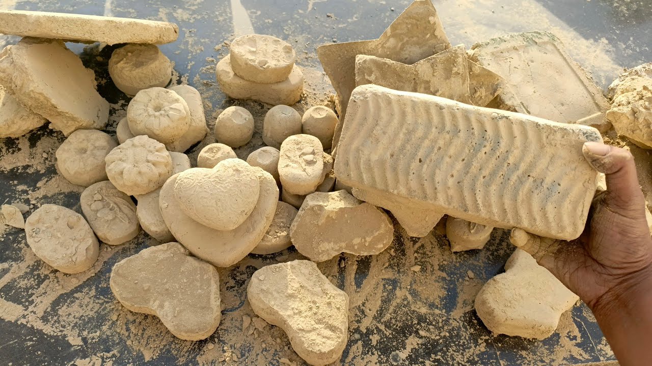 Asmr. Masterpiece multanimitti dirt dry and water crumbling