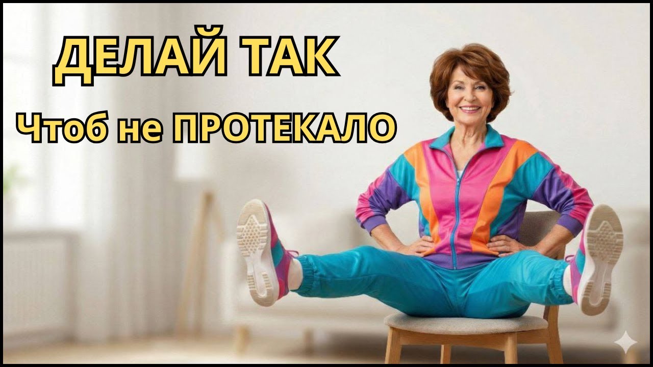 Показываю  КАК БЫСТРО ИЗБАВИТЬСЯ ОТ НЕДЕРЖАНИЯ МОЧИ ! Всего 3 Упражнения.