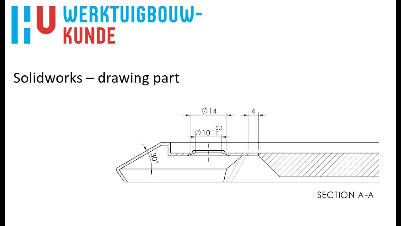 Solidworks college 5 - drawing part