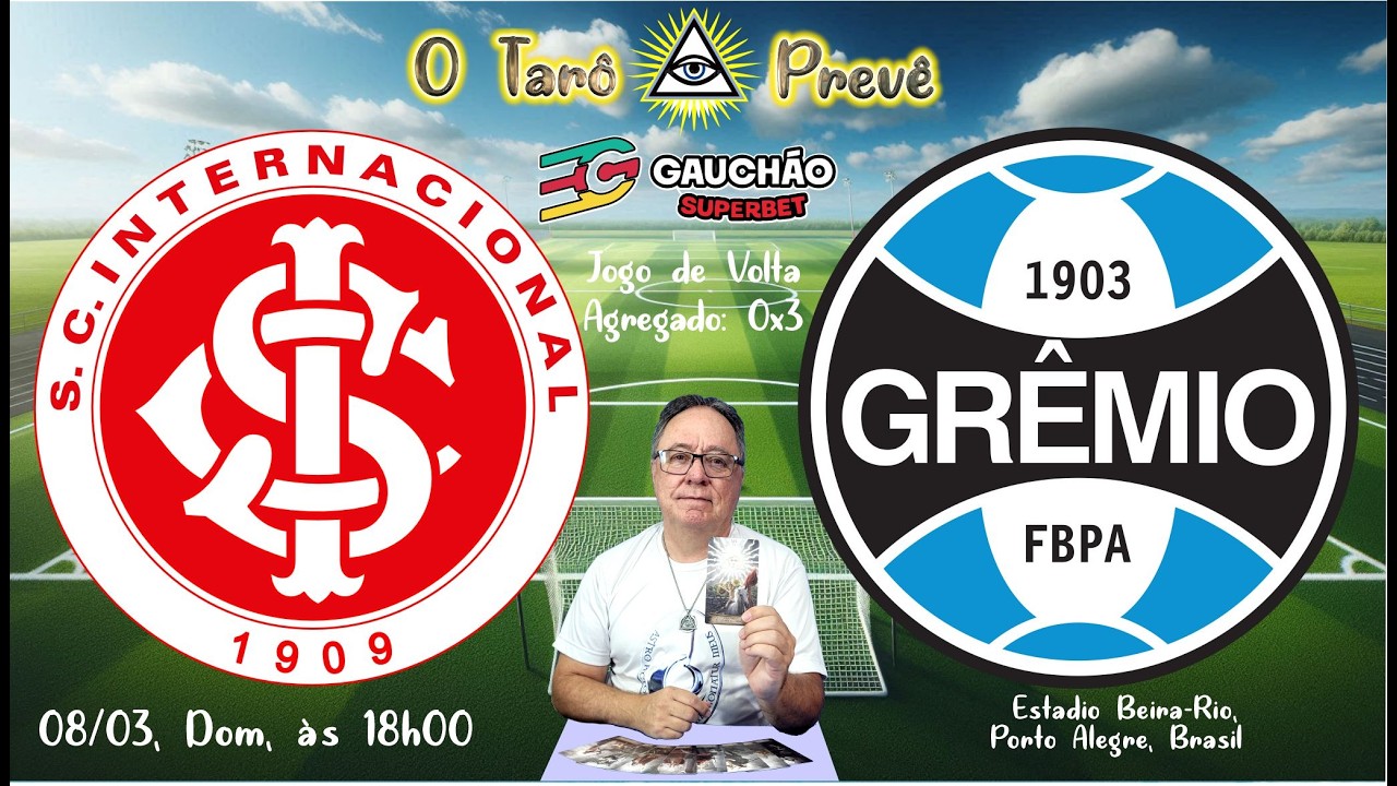 O Tar&ocirc; Prev&ecirc;   GAUCH&Atilde;O FINAL   2&ordm; Jogo entre Internacional e Gr&ecirc;mio