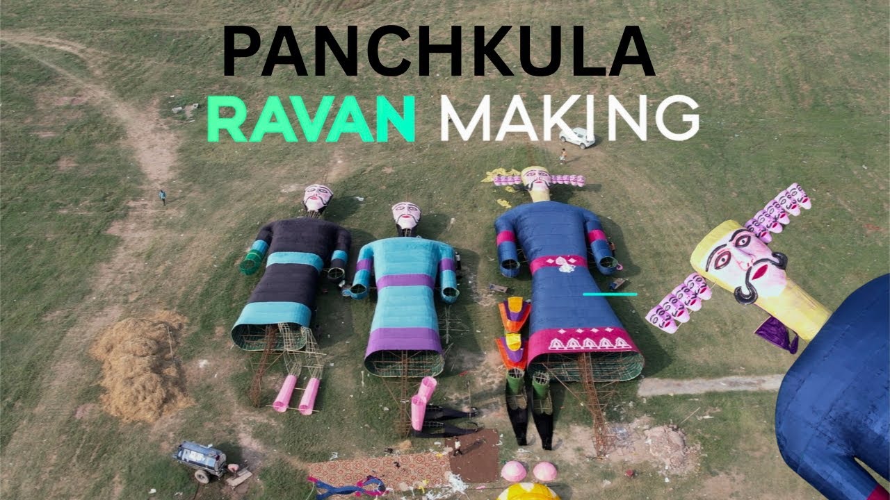 Ravan Making 2025 | Panchkula 2025