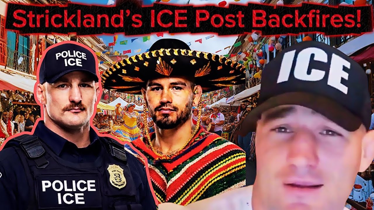 Sean Strickland’s ICE Post BACKFIRES? Hernandez Vows 25 Minutes of Torture!
