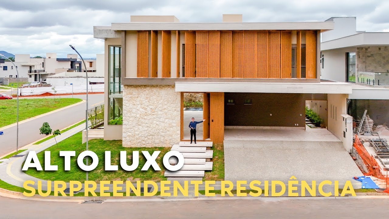 RESIDÊNCIA DE ALTO LUXO SEM IGUAL À VENDA NO JARDINS FRANÇA | GOIÂNIA