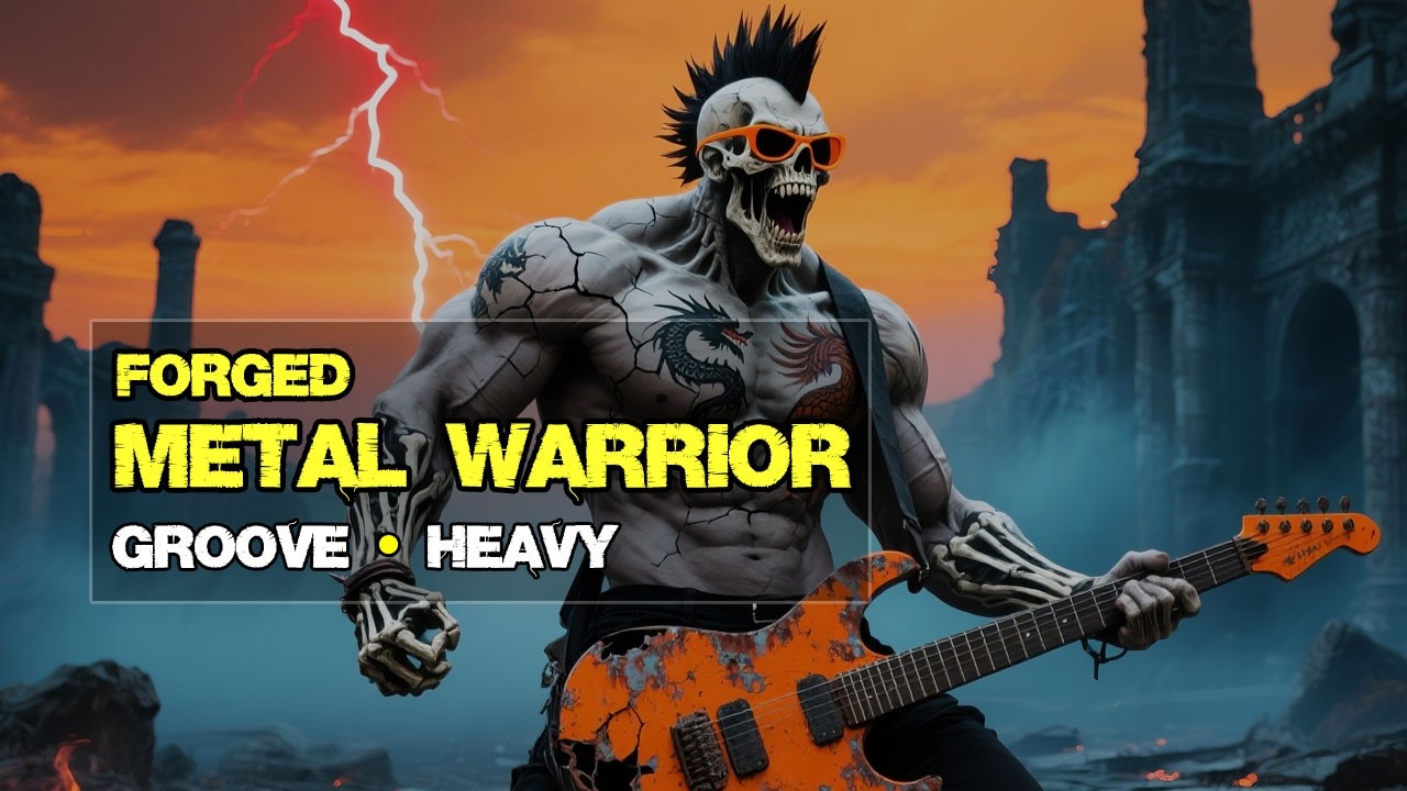 Forged Metal Warrior – Deep Bass Fury & Crushing Chugs | Groove Heavy Metal Instrumental