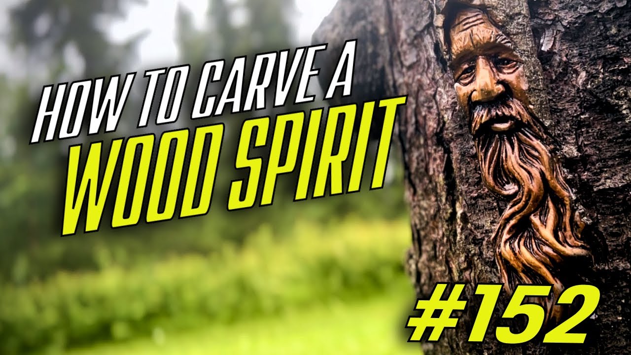 How to Carve a Wood Spirit #152 | Crooked Chisel TV | Learn to Carve #art #artist #woodcarving