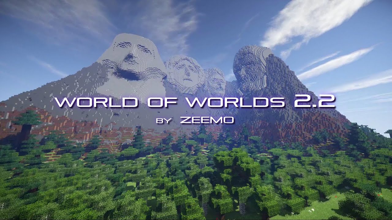 Minecraft City - World of worlds 2.2