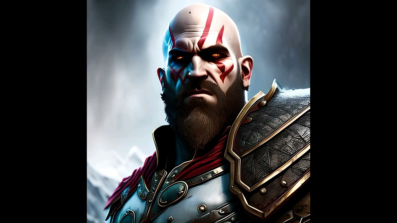 God of War Created By AI #godofwar #kratos #ai #midjourney